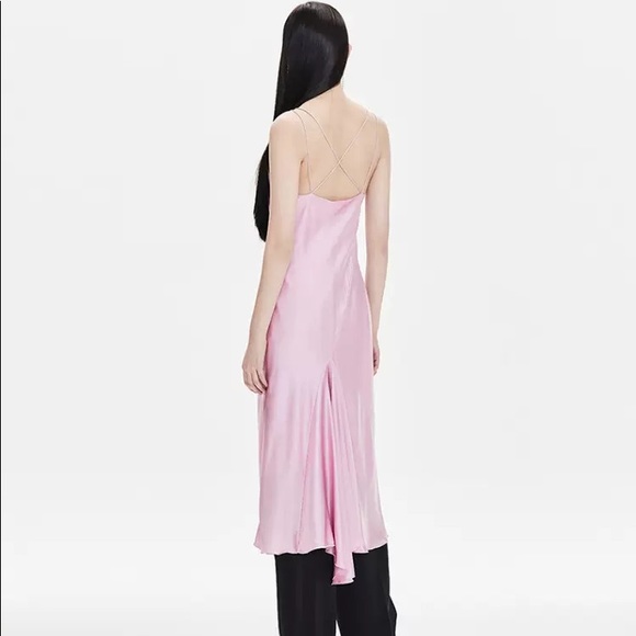 MO&Co. Silk Long Slip Dress - Picture 3 of 5